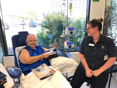 Cancer Carepacks Delivered to Allan Walker Cancer Centre