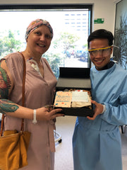 Cancer Carepacks Delivered to Allan Walker Cancer Centre