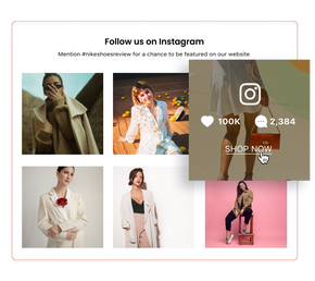 Enhance store visual and authenticity with VIBE instagram feed