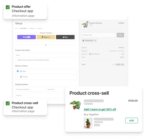 CheckMate lets you create personalized upsell & cross-sell offers for maximum value order at every checkout.