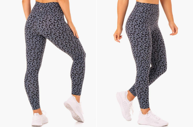 90 Degree By Reflex High Waist Squat Proof Capris - Maldives