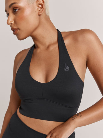 FlexFlow Halter Neck Sports Bra – Nunu Apparel