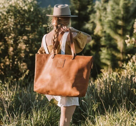 Leather Tote Bag