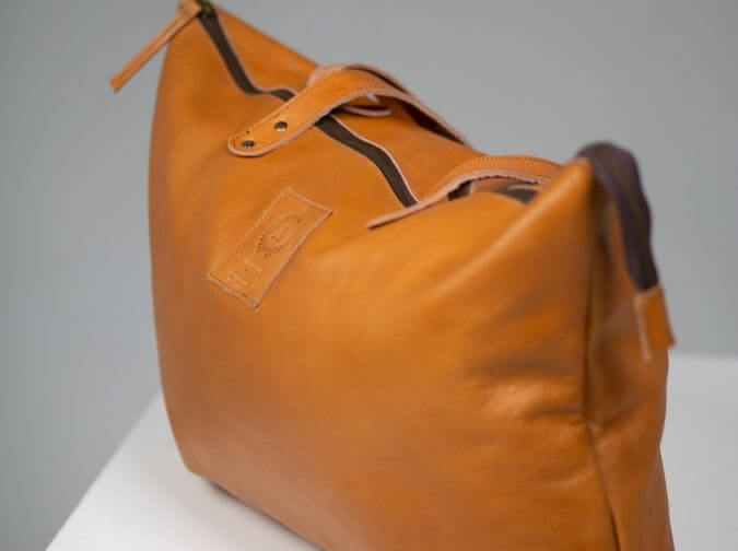 Mira Leather Tote Bag
