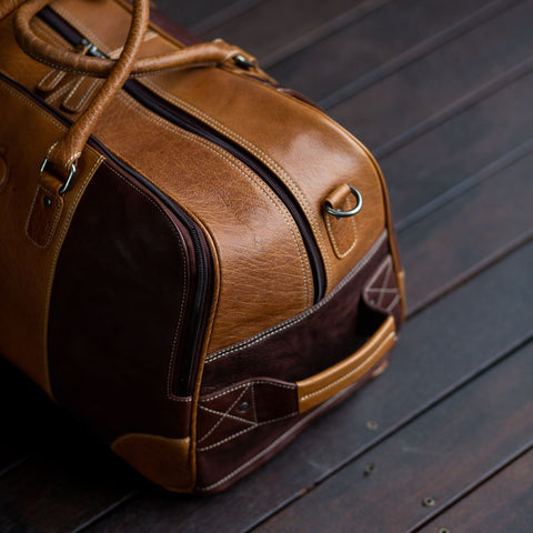 Leather Roller Bag