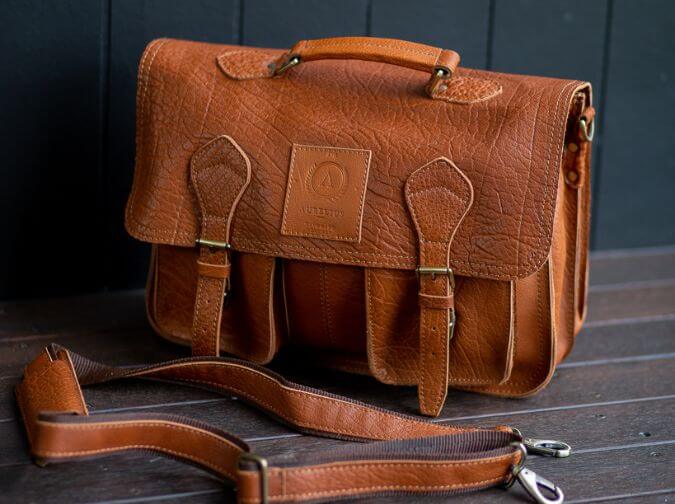 Hector Leather Laptop Bag