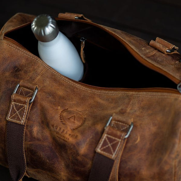 Leather overnight Bag