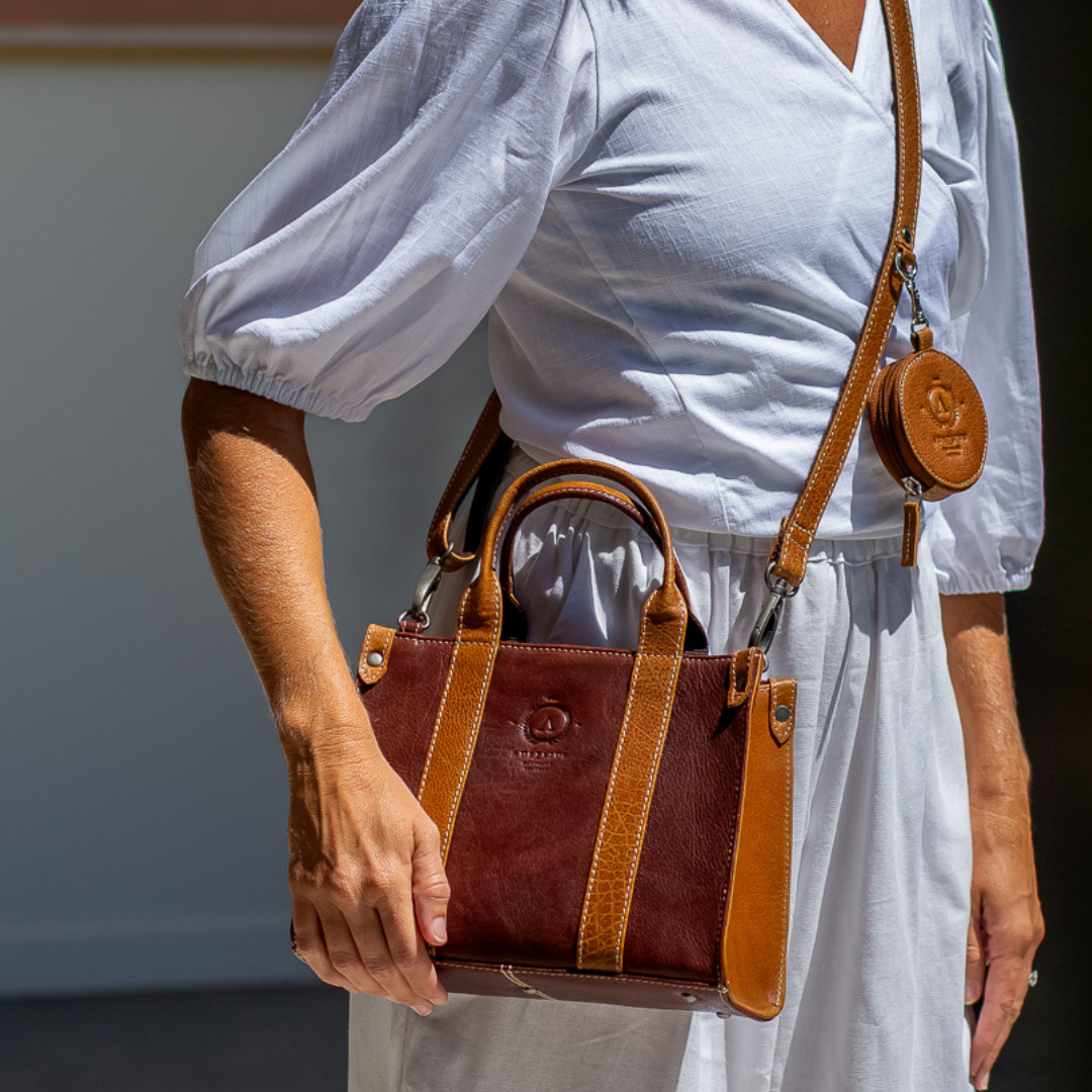 Quinn Leather Tote