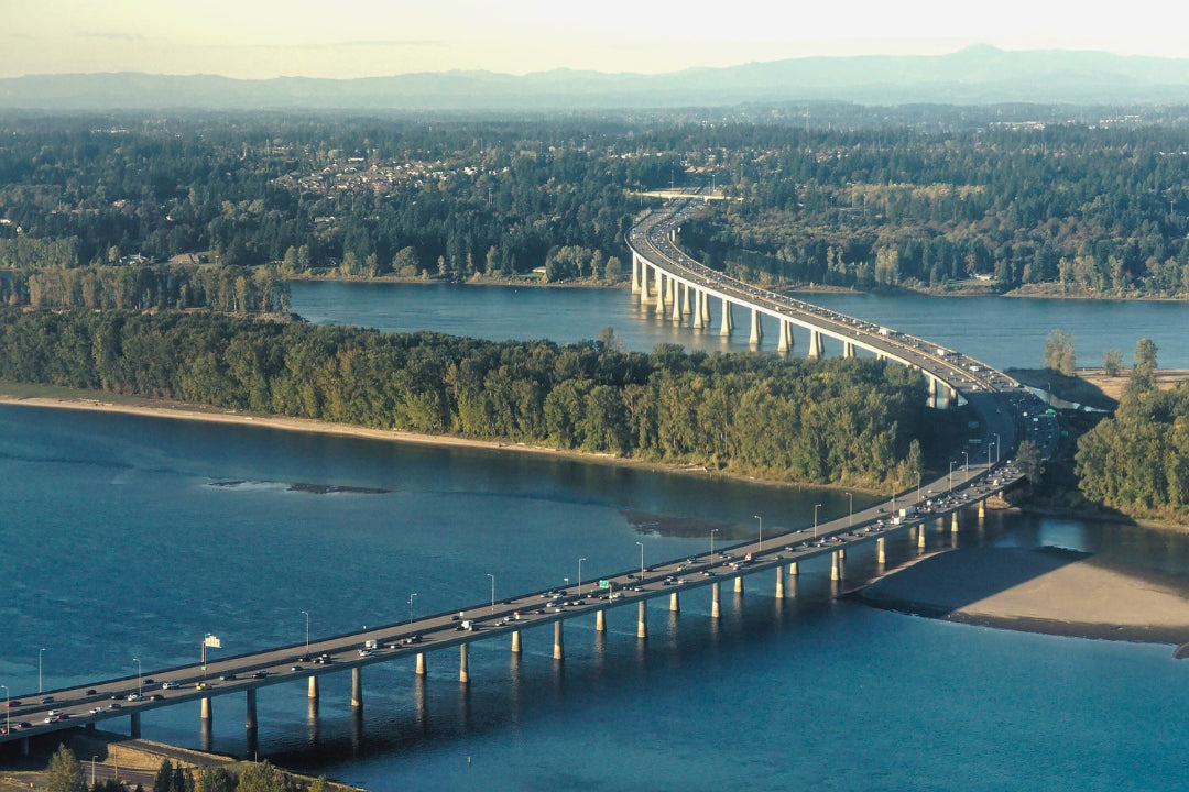 portland camping government island and bridge