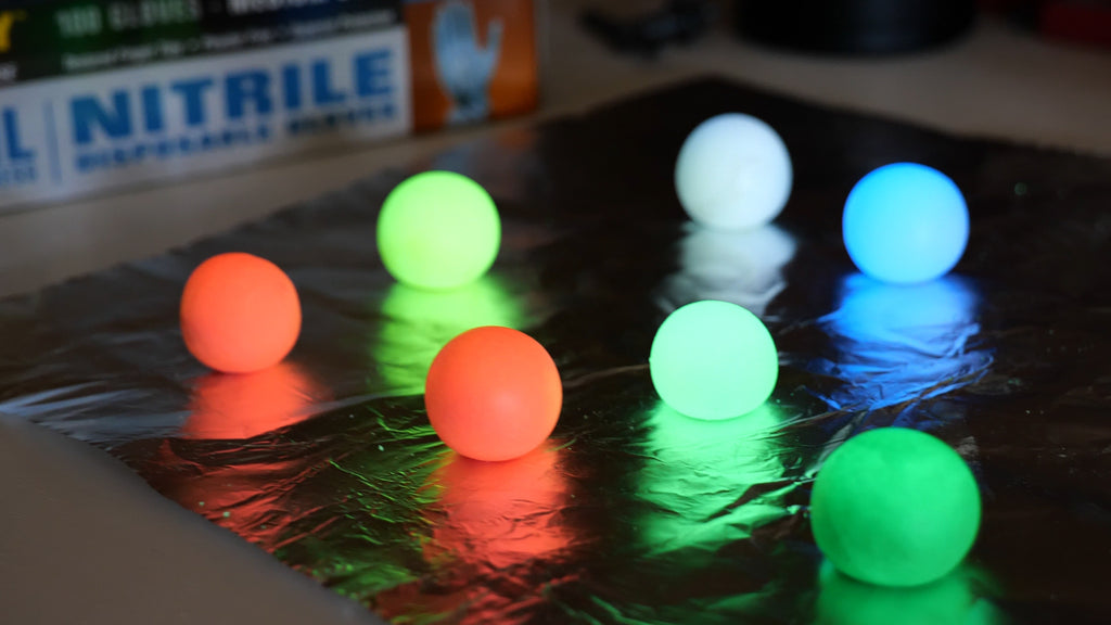 how to make glow in the dark bouncy balls