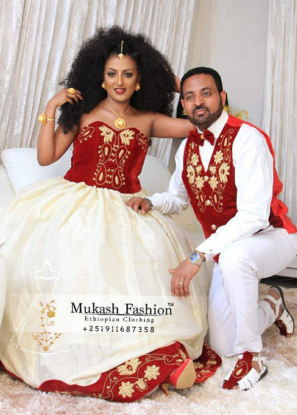 Bridal Abesha Libs With Images Ethiopian Wedding Dress