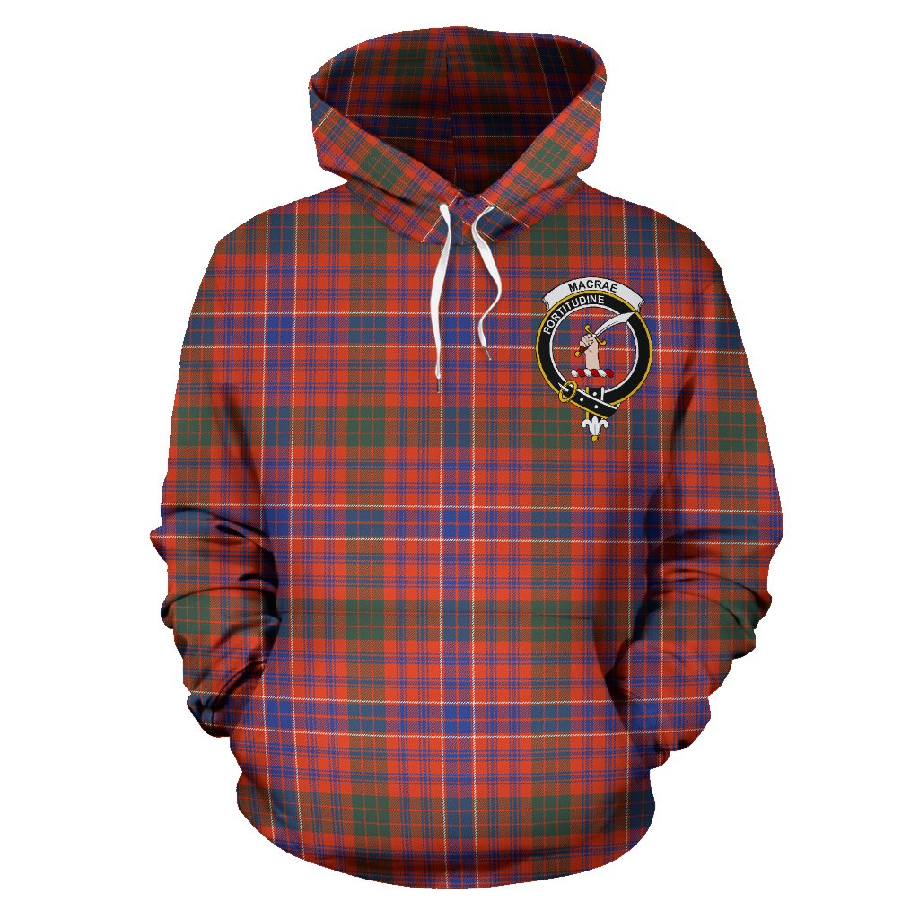 Macrae Tartan Clan Badge Hoodie | Tartan Hoodie – Scottish Clans