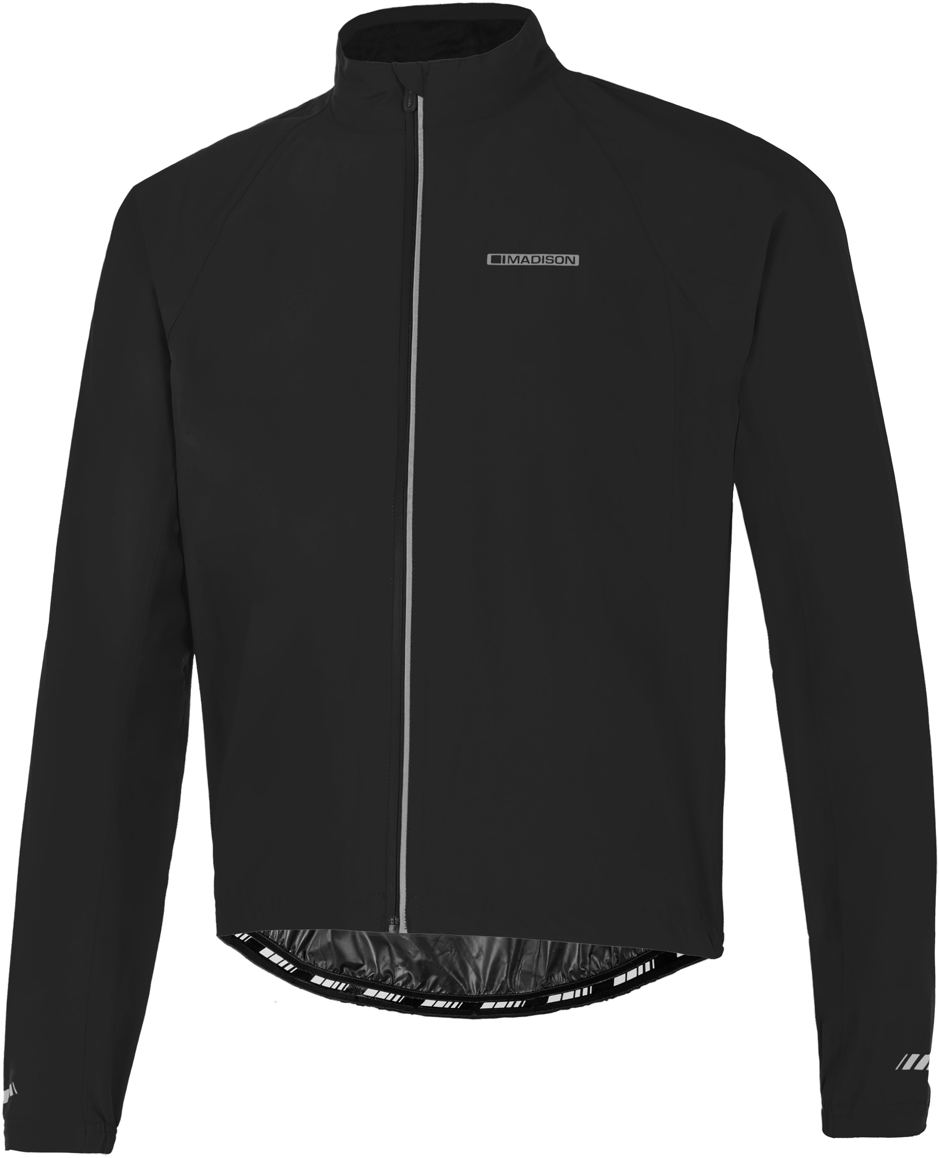 Madison | Peloton Men's Waterproof Jacket | Black – Chain Driven Cycles