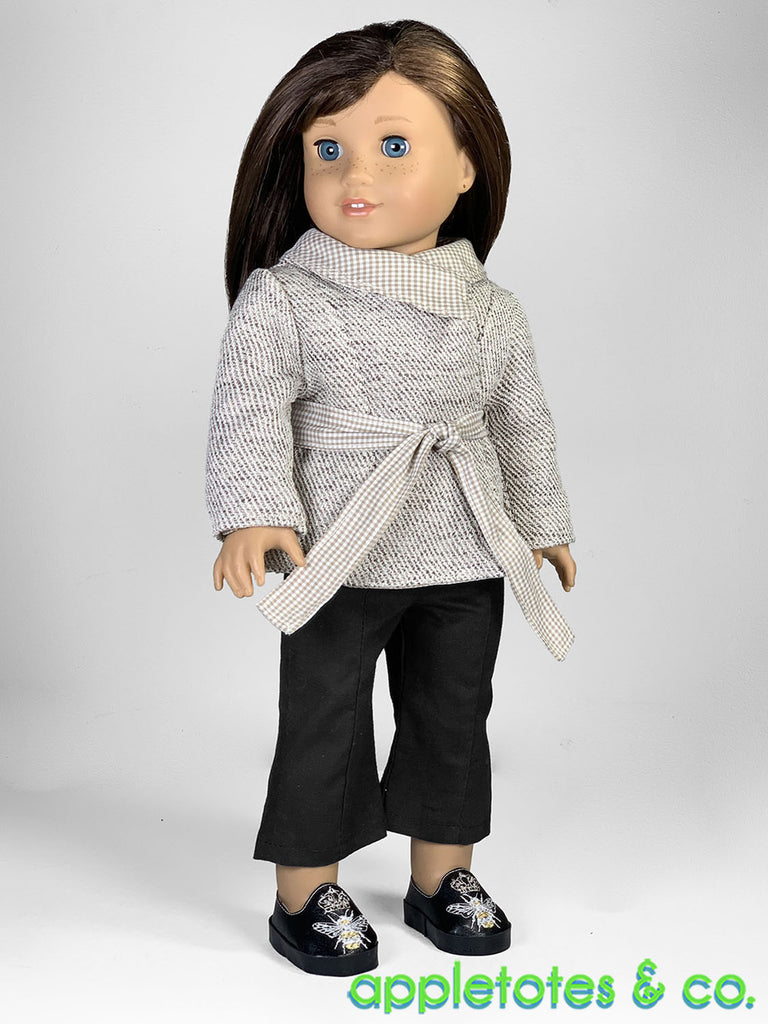 Reversible Farrah Coat 18 Inch Doll Sewing Pattern – Appletotes & Co.