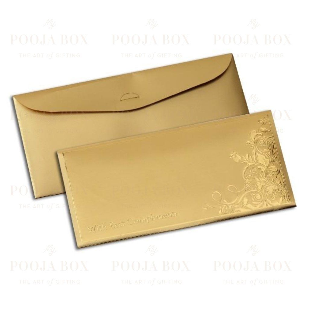 Buy 24K Gold Foil Sagan Envelope (Set of 12) Online in USA & Worldwide ...