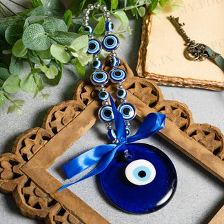 Blue Evil Eye Hanging for Protection