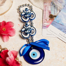 OM Ganesha Feng Shui Hanging Evil Eye