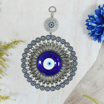 Fancy Glass Turkish Evil Eye Wall Hanging Protection Amulet