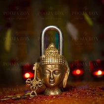 Handcrafted Brass Buddha lock