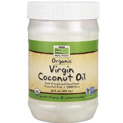 Now Foods Organic Coconut Oil Virgin 20 Oz