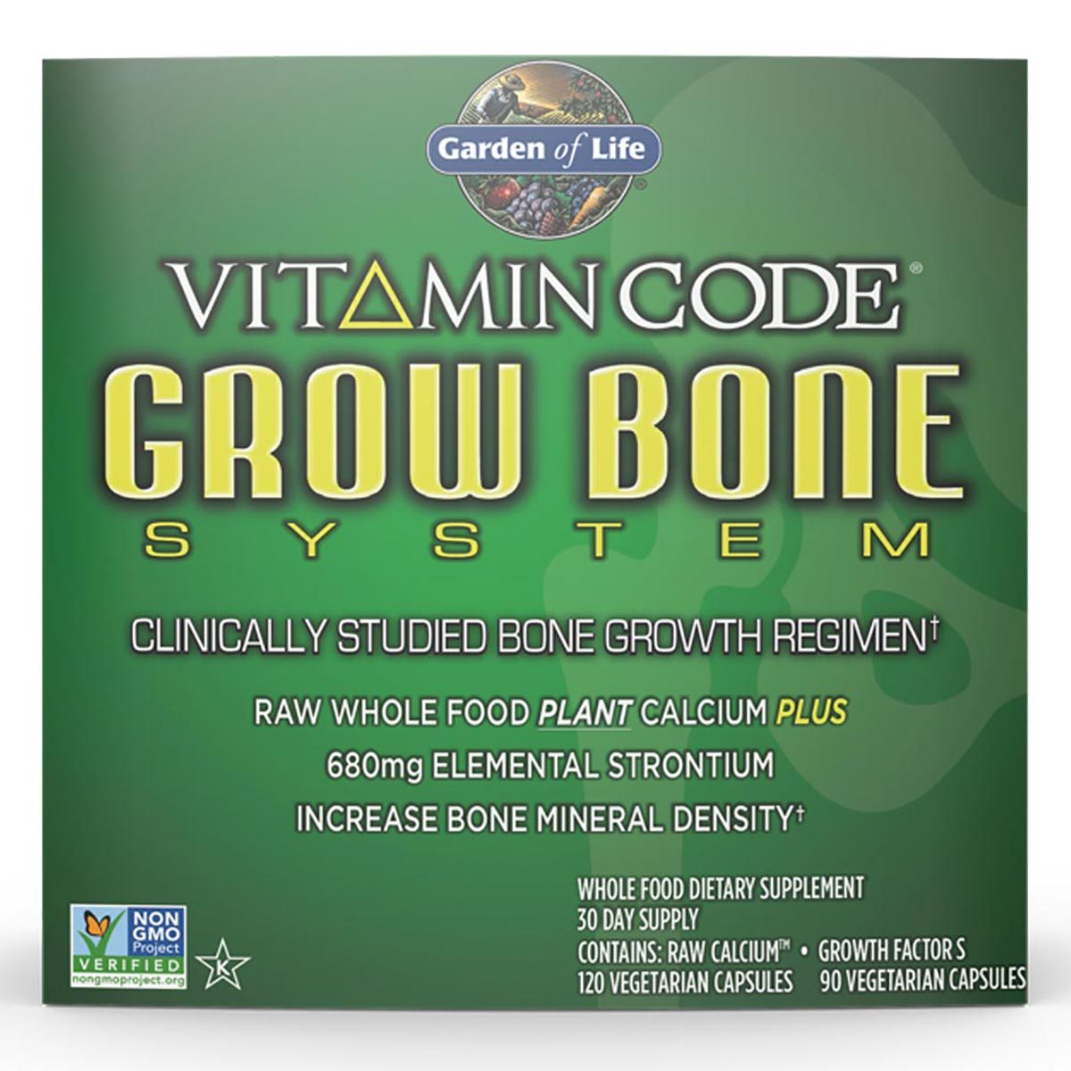 Garden Of Life Vitamin Code Grow Bone System