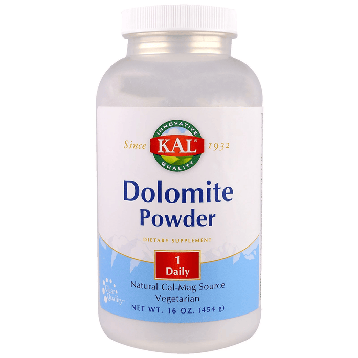 KAL Dolomite Powder | Natural Source of & Magnesium — Best Price Nutrition