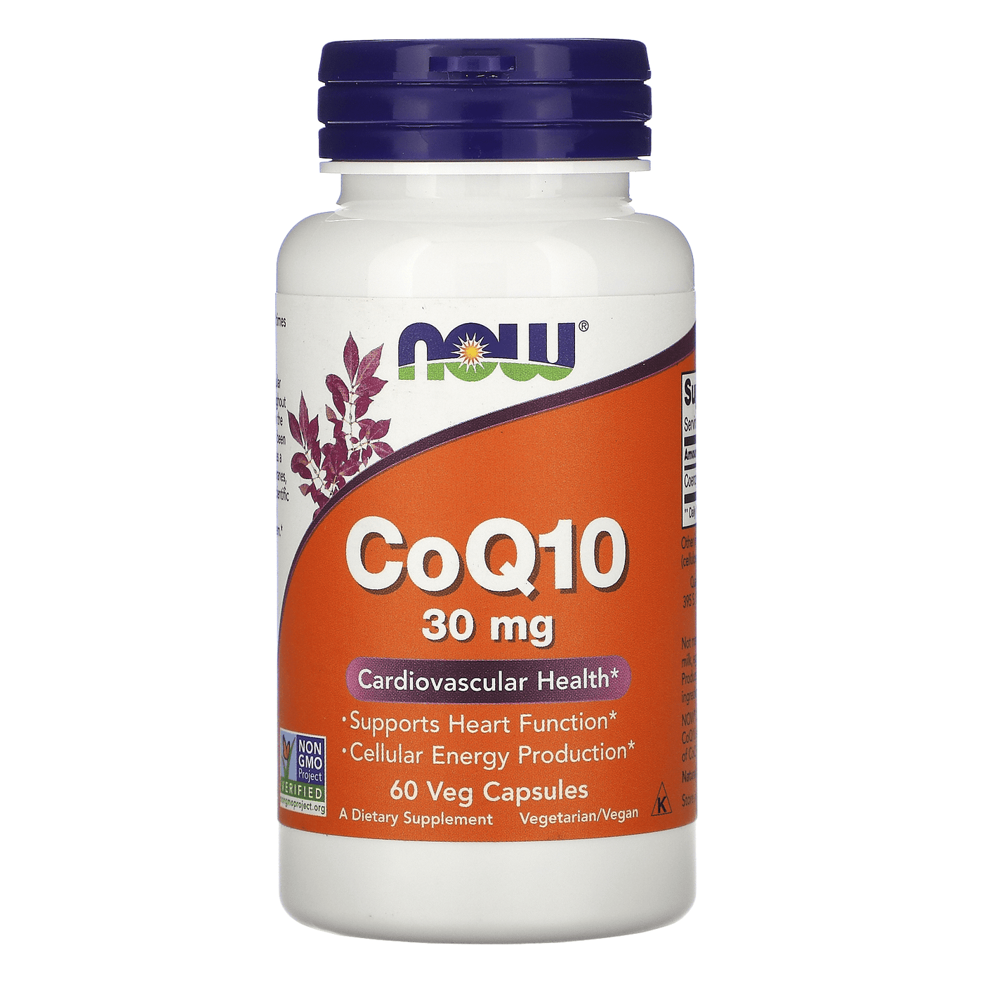 Now Foods Coq10 30 Mg 60 Vegetable Capsules — Best Price Nutrition 7822