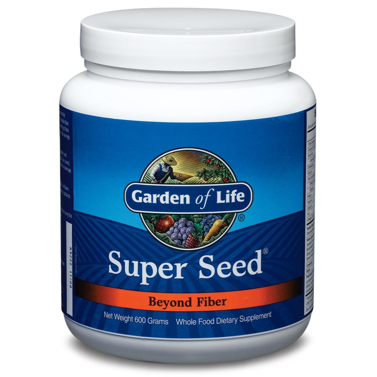 Garden Of Life Super Seed Beyond Fiber W Flax Seed