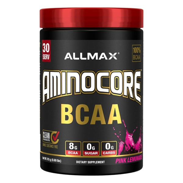 Allmax Nutrition Sports Nutrition & More 315g Pink Lemonade 30 Servings Allmax Nutrition AminoCore BCAA 315 Grams