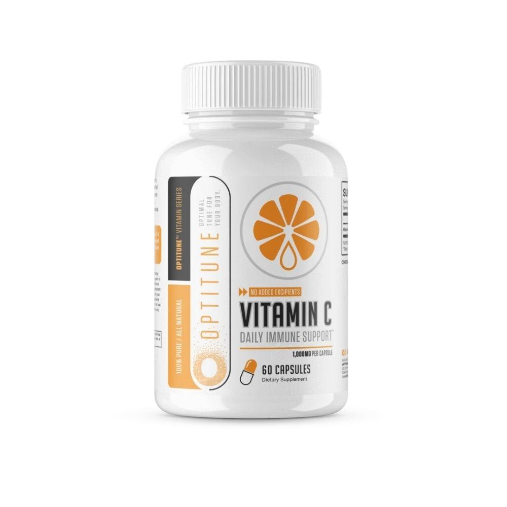 Optitune Vitamin C 1000mg 60 Capsules Powerful Antioxidant Best Price Nutrition