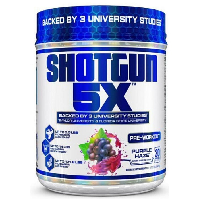 5 Day Shotgun 5x pre workout for Build Muscle
