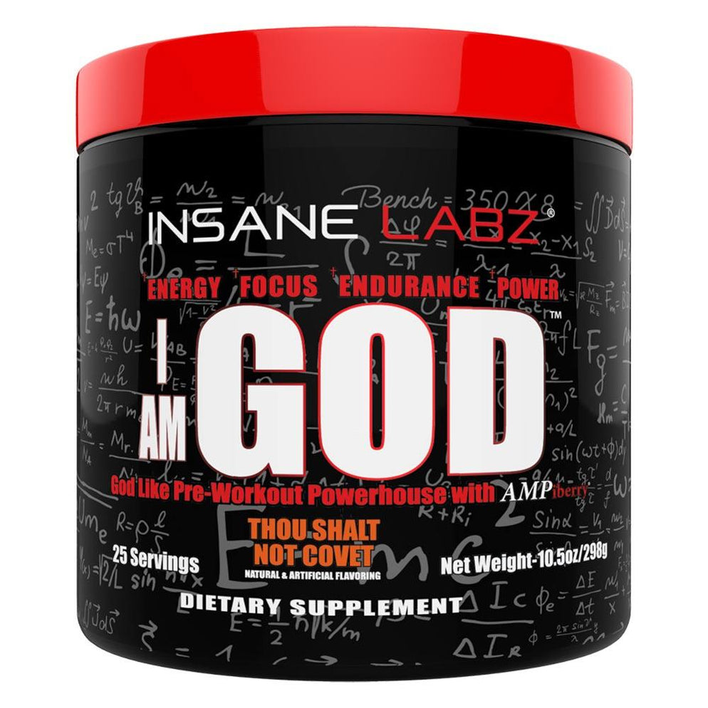 30 Minute Insane labz i am god pre workout 