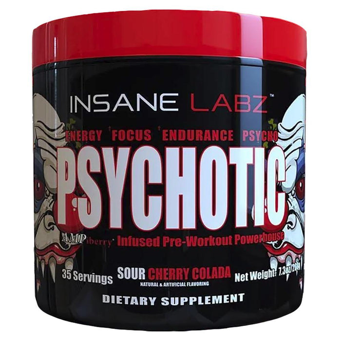 Insane Labz Psychotic Pre Workout 35 Servings High Stim Formula Best Price Nutrition