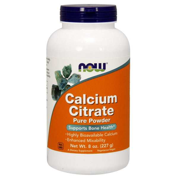 Now Foods Calcium Citrate Powder 8 Oz — Best Price Nutrition