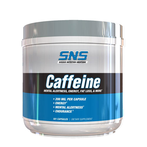 Serious Nutrition Solutions Specialty Health Products SNS Caffeine 501 Capsules (4400620634227)
