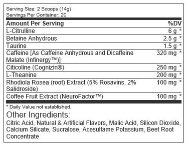 Prolific Pre Workout Supplement Pescience Best Price Nutrition