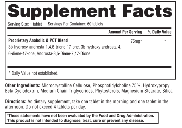 Nolvedex XT ingredients