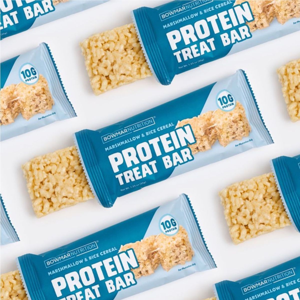 New Bowmar Nutrition Rice Krispy Treat Protein Bar — Best Price Nutrition