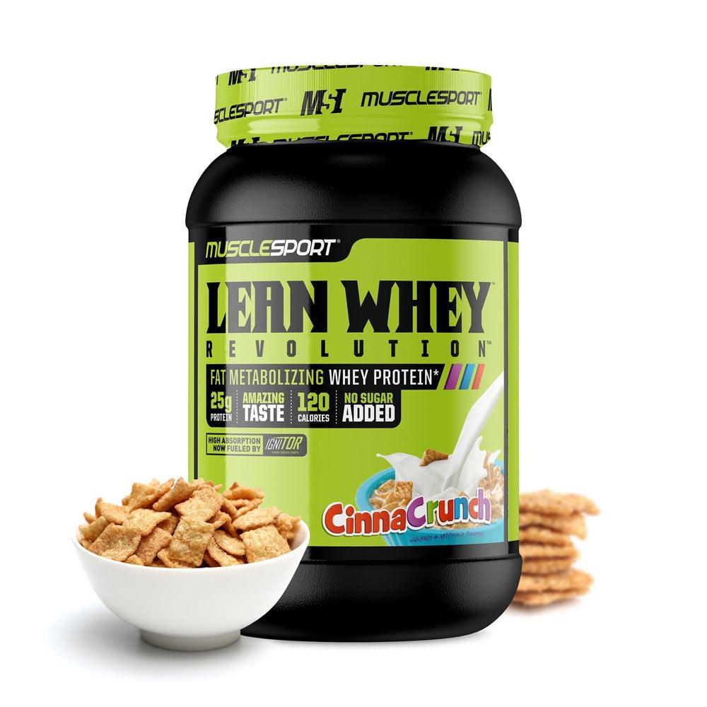 Muscle Sport Lean Whey Revolution 2lb | Fat Metabolizing ...