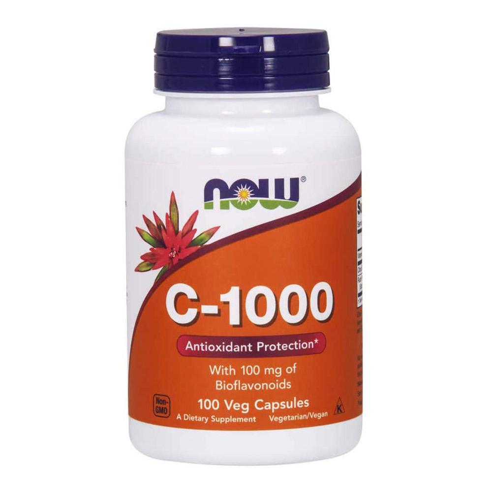 Now Foods C 1000 100 Capsules Sustained Release Immune Health