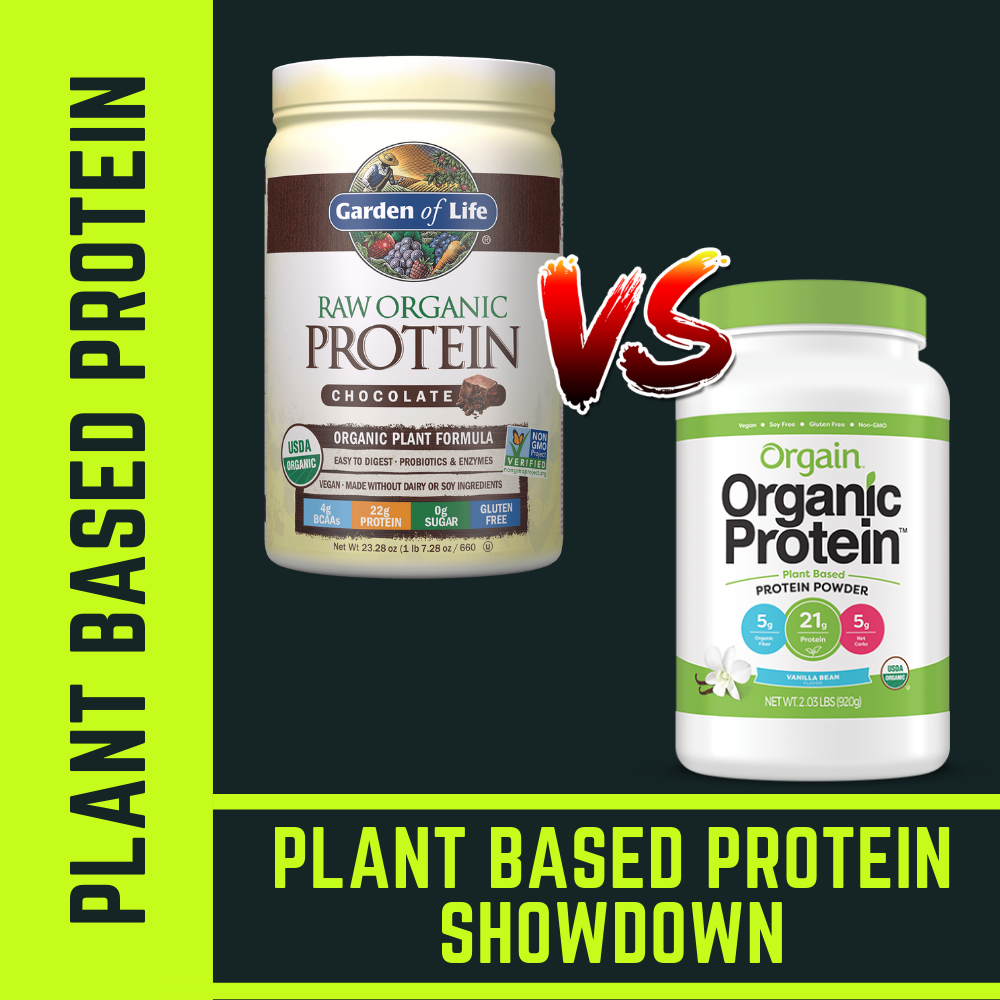 Orgain Organic Protein Vs Garden Of Life Raw Organic Protein Battle