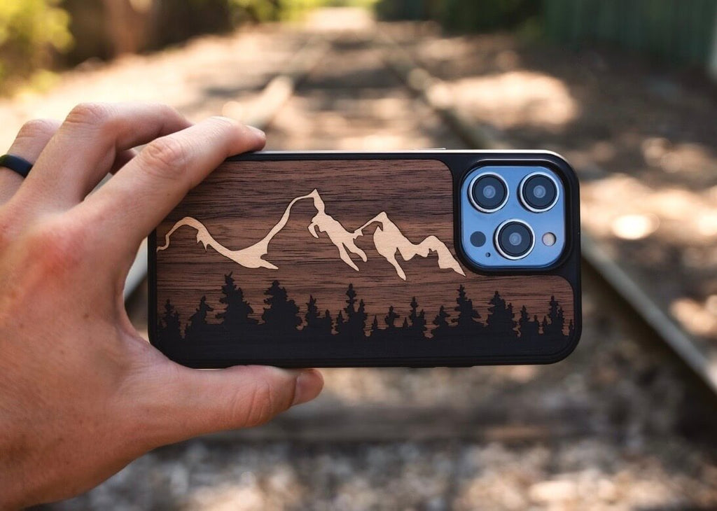 wood phone case