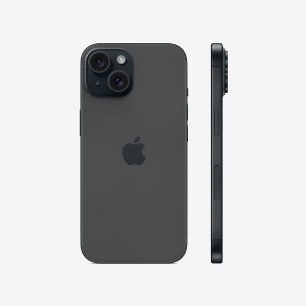 black iphone 15 camera