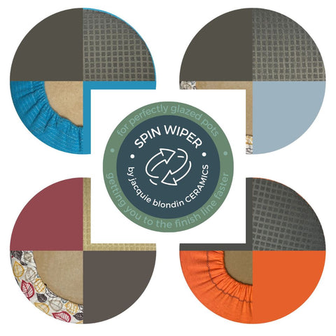 Product Launch Image and Logo for Spin Wiper Pottery Tool
