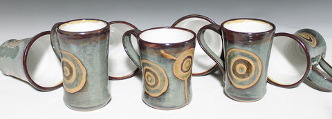 Wheel thrown mugs jacquie blondin ceramics
