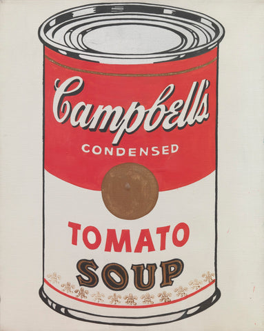 andy warhol campbells tomato soup can