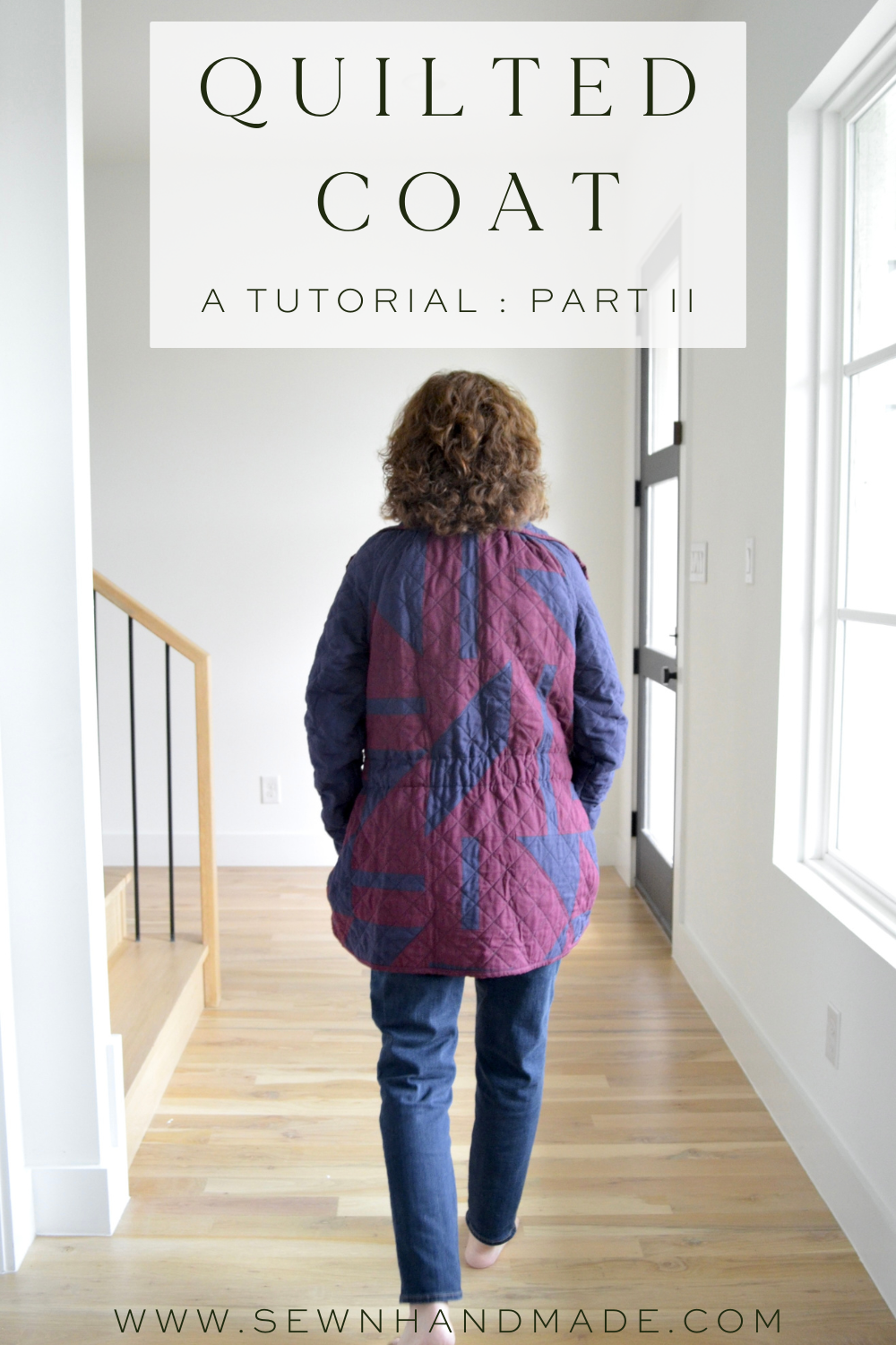 Modern Quilt Coat II – Sewn Modern Quilt Patterns by Amy Schelle