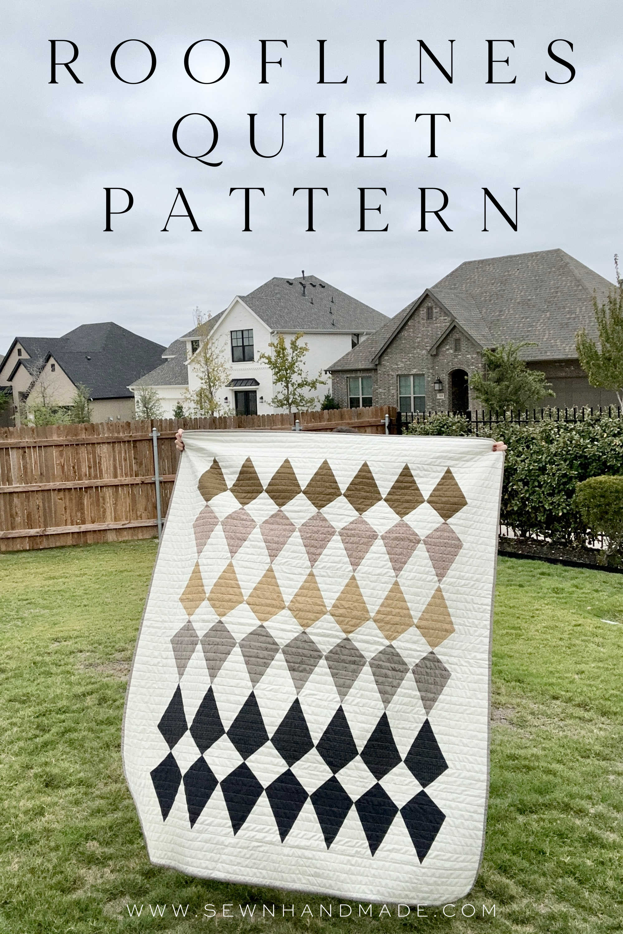 Baby Quilt Patterns: Triangle Modern Quilt Pattern! - Making Things is  Awesome