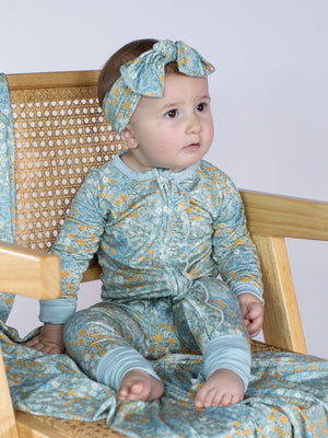 Convertible Romper - Blue Meadow - BB's Boutique for Children and Tween