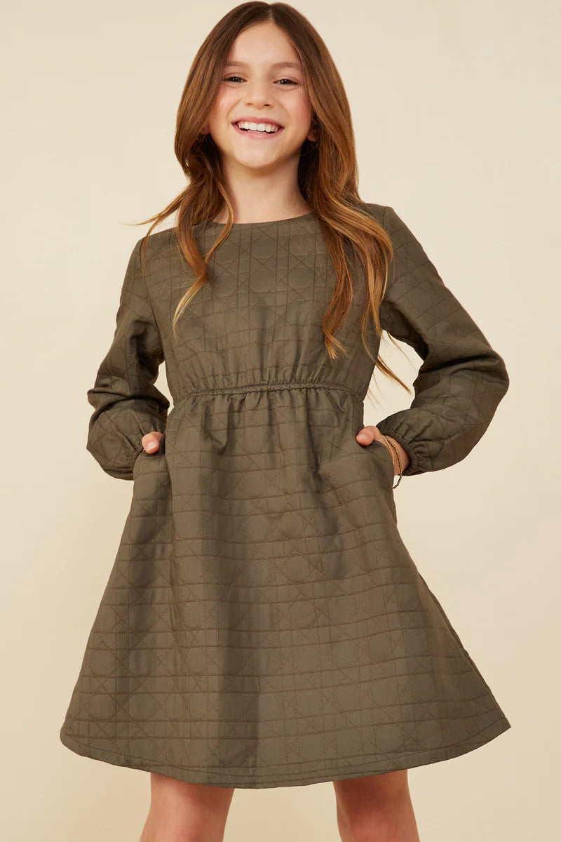 Alyssa Dress- Olive